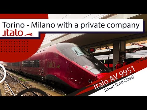 Video: Italiens private Hochgeschwindigkeitsstrecke: Italo