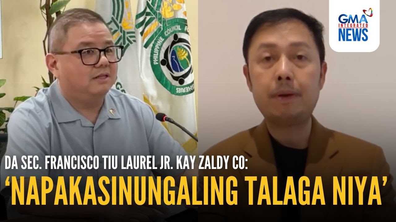 FULL - Agriculture Sec. Francisco Tiu Laurel Jr. denies Zaldy Co’s accusations | GMA Integrated News