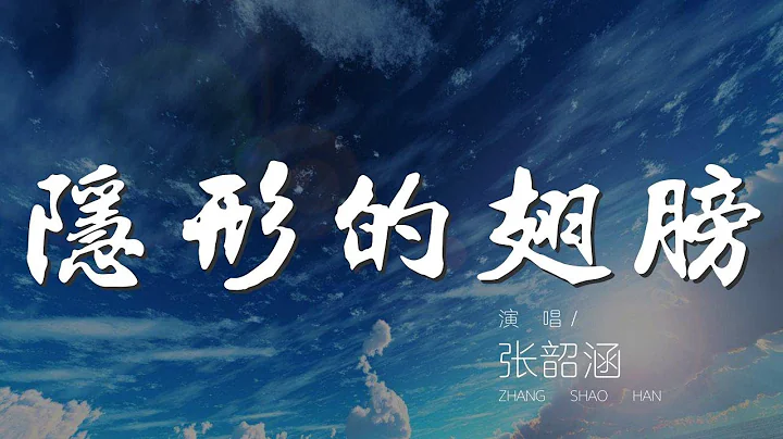 隐形的翅膀 - 张韶涵‘我终于 我知道’【动态歌词Lyrics】 - 天天要闻