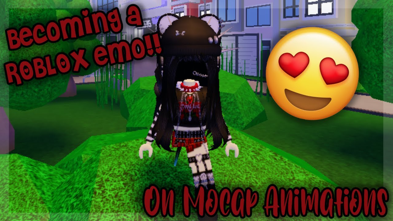 Becoming a Emo on ROBLOX!! ♡ |ROBLOX Animations Mocap ♡ - YouTube