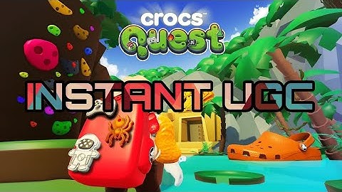 [ UGC LIMITED ] Crocs Quest - INSTANT UGC