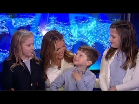 Trish Regan celebrates 'Take Your Children to Work Day' - YouTube