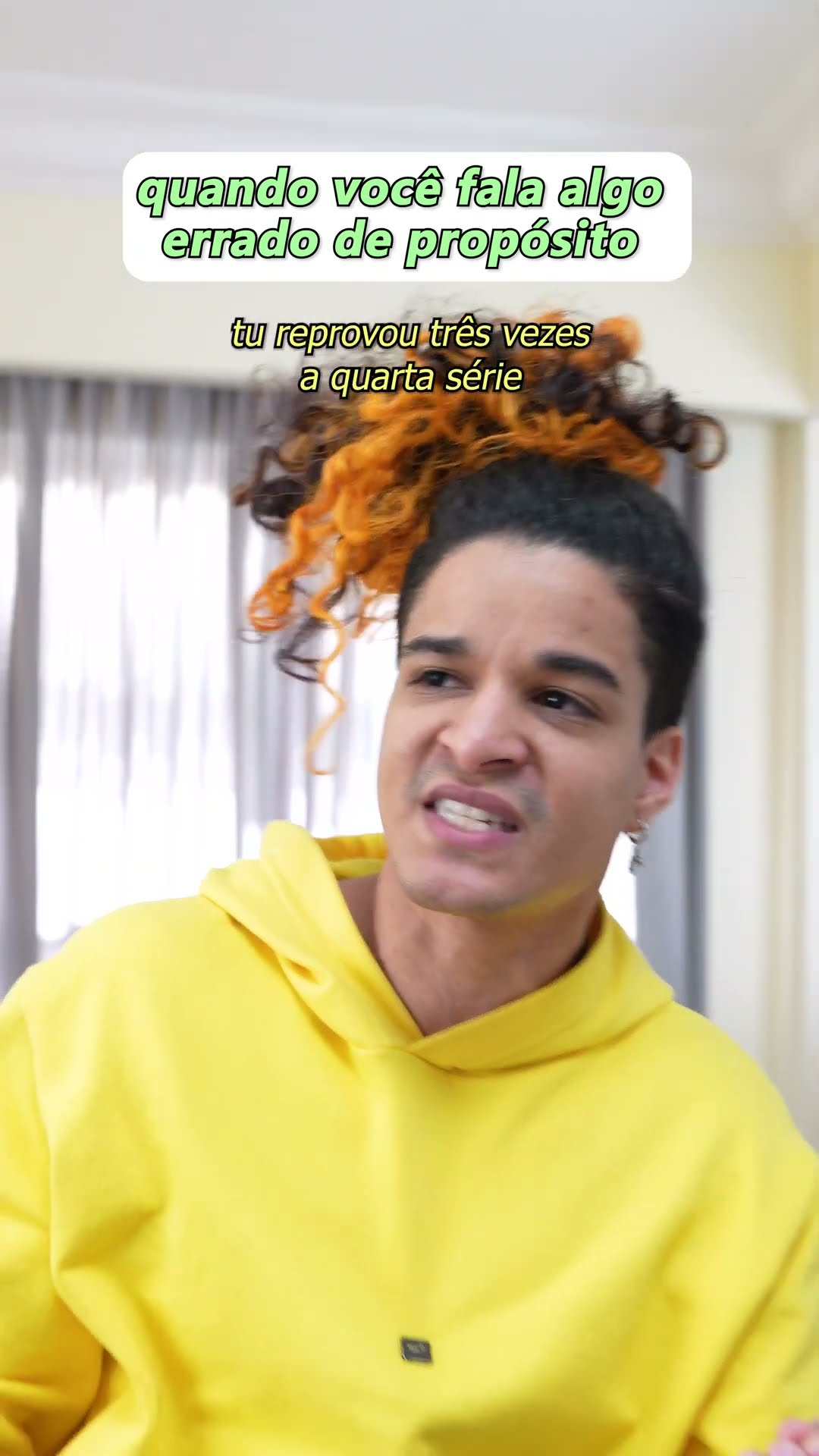 QUANDO VOCÊ FALA ALGO ERRADO DE PROPÓSITO