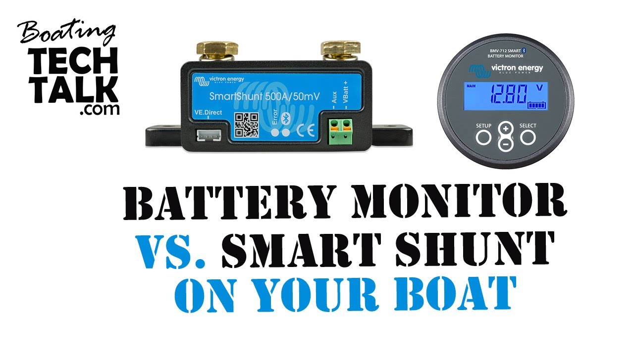 What Is the Difference Between a Battery Monitor and a Smart Shunt? 