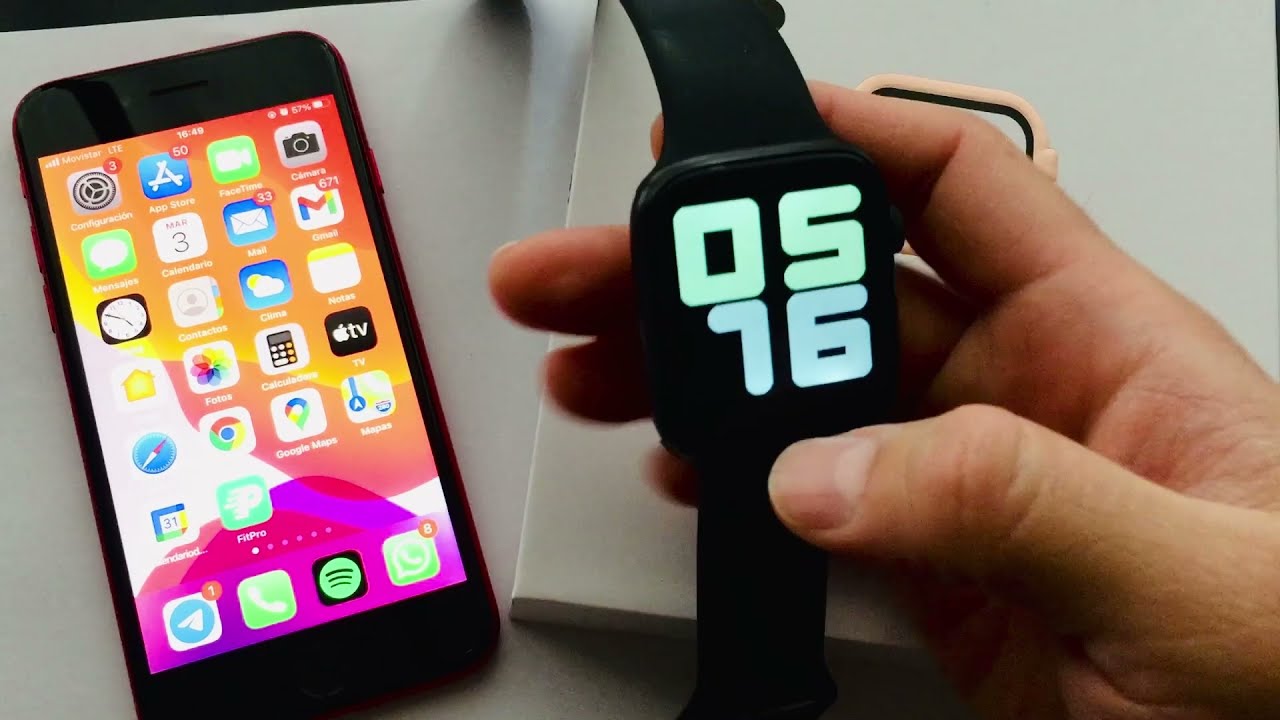 SMARTWATCH T500 (PARA IOS \u0026 ANDROID) #smartwatch #t500 - YouTube
