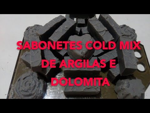 🌸COMO FAZER SABONETES RÚSTICOS MIX DE ARGILAS E DOLOMITA/COLD PROCESS /EXCLUSIVIDADE BY MARTHA 😍