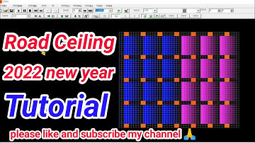 #Road_Ceiling_Tutorial# Neon_Play_Software_Tutorial| Road Ceiling effect free download.