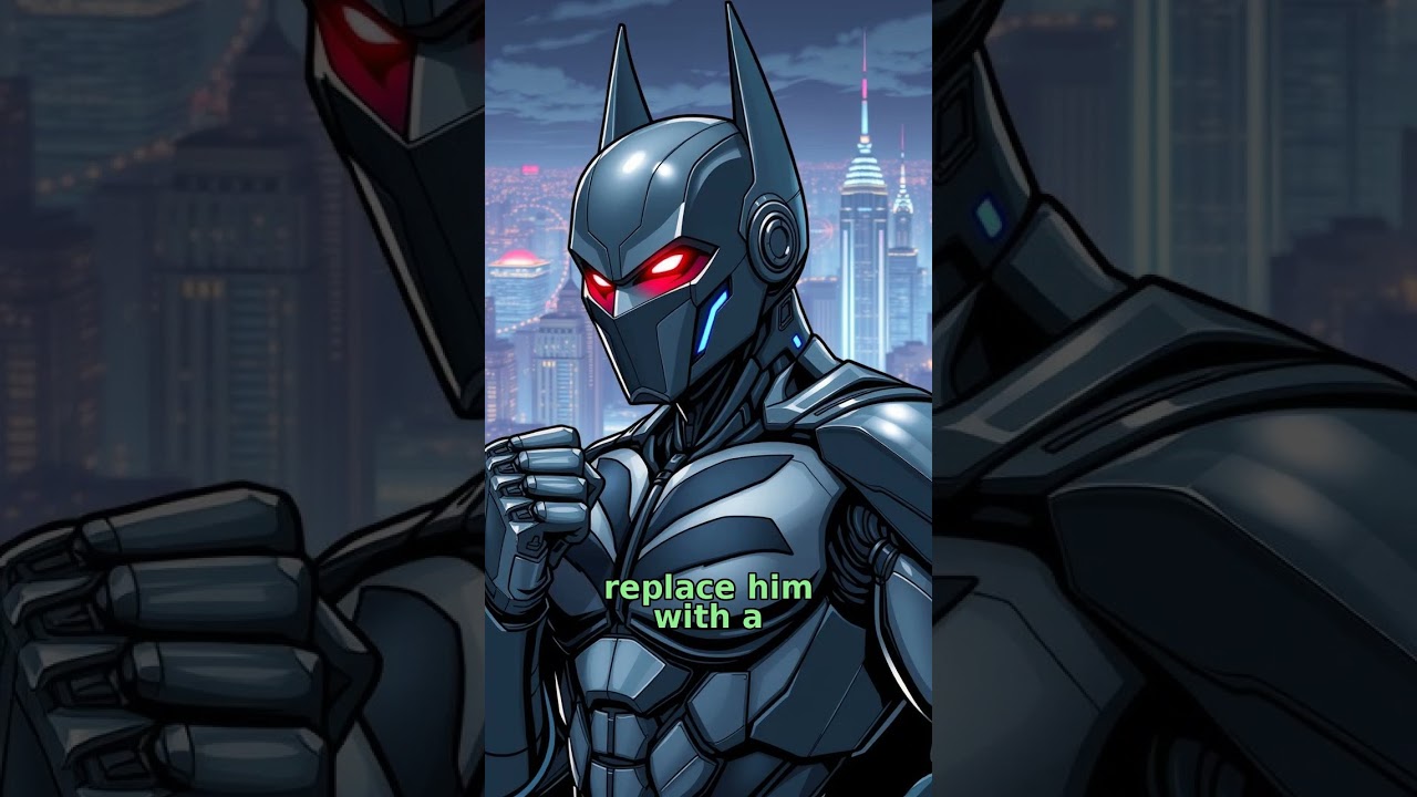 Batman Faces a Future Where Technology Controls Gotham: The AI Rebellion Threatens the Dark Knight