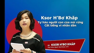 Đại biểu Ksor H’Bơ Khăp chất vấn Thủ tướng và 3 bộ trưởng tại quốc hội. Tự hào người con Gia Lai