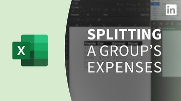 Excel Tutorial - Splitting expenses