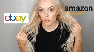 Finding THE BEST Hair Extensions! | Amazon and eBay Review