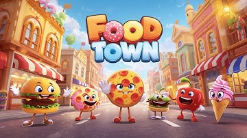 Food Town [S1_E3] | Funny & Magical 3D Cartoon Episodes | Kids Animation