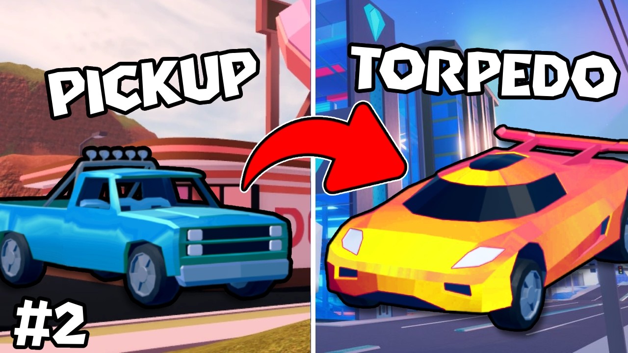 Trading from Pickup to Torpedo in Roblox Jailbreak | Part 2