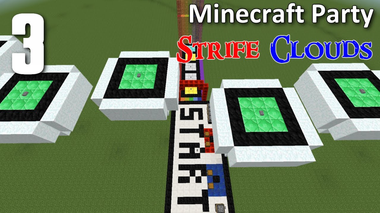 Minecraft Party - Strife Clouds [3] - YouTube