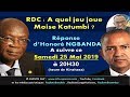 [DIRECT] URGENT!!! A quel jeu joue Moise Katumbi ? Réponse d’Honoré NGBANDA ( vidéo )