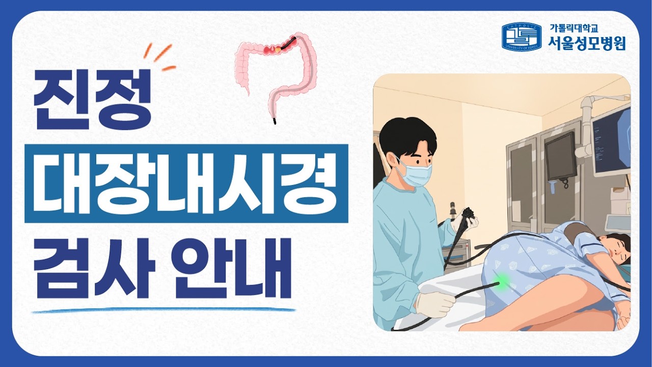 진정 대장내시경 검사 안내 | 서울성모병원