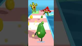 SWEET GIANT WATERMELON 🍉 GAMEPLAY: FRUIT RUNNER #3d#games #shorts