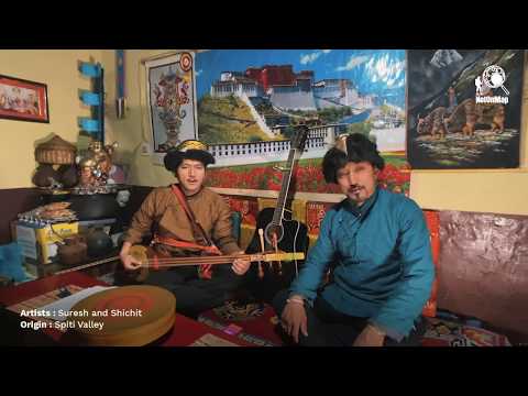 Local Folk Music from Spiti Valley (Tashispilo) - video from NotOnMap