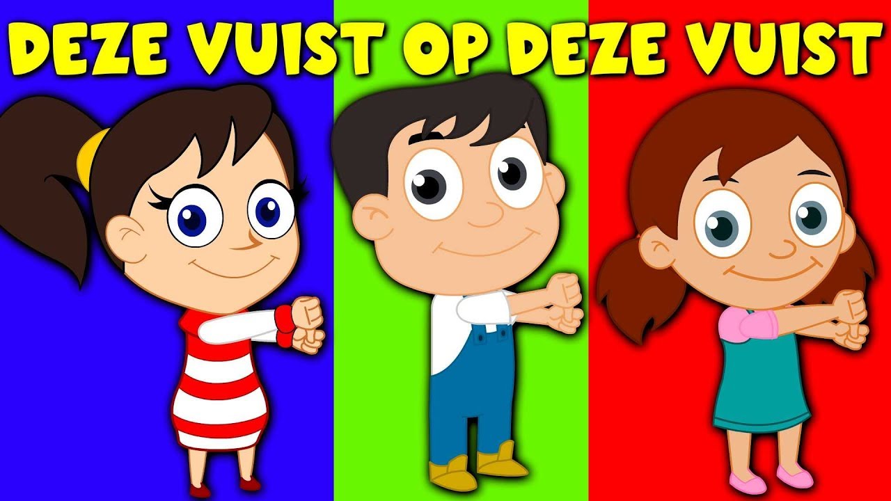 Nederlandse kinderliedjes | Deze vuist op deze vuist etc.