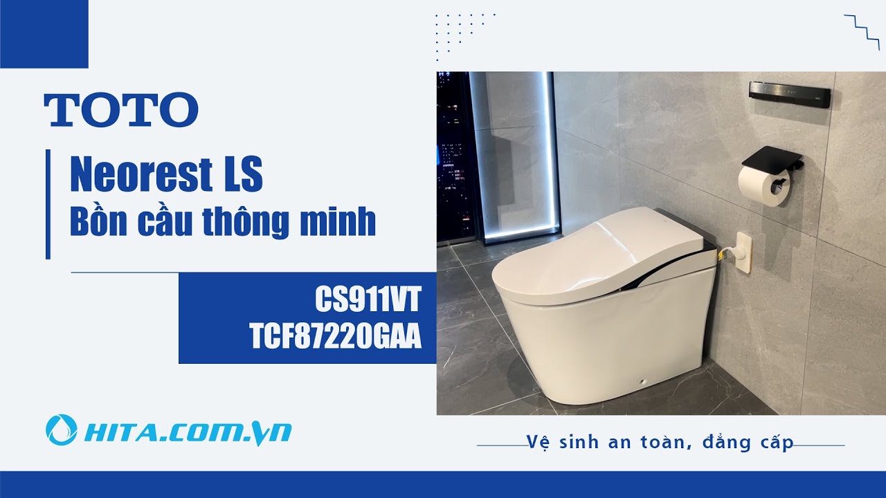 Bồn cầu thông minh Neorest LS TOTO CS911VT TCF87220GAA T53P100VR