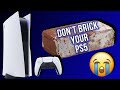 PS5 Tips and Thing you need to know! Don't BRICK Your PS5!
