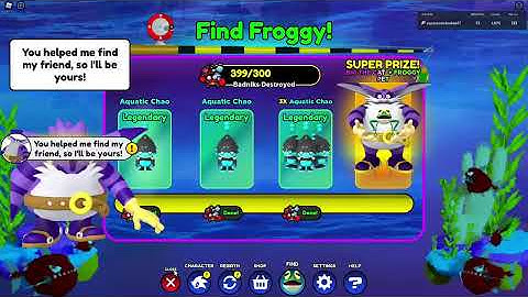 How to UNLOCK BIG THE CAT + FROGGY in Sonic Speed Simulator [Roblox]