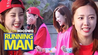 Chorong & Namjoo Don't Even Know the Rules.. [Running Man Ep 459]