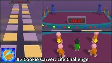 COOKIE CARVER: LIFE CHALLENGE (Walkthrough Gameplay) - LEVEL 5