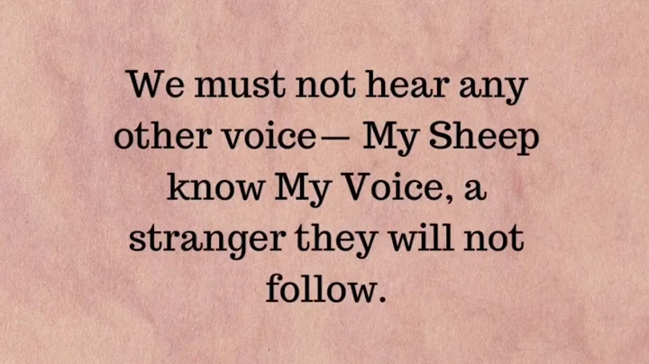 4. Where Can I Hear the Voice of God Today?   - William Branham Quotes