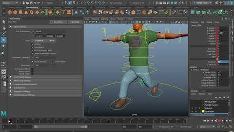 Autodesk Maya: Walk Cycle -  Part 1