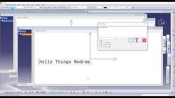 CATIA V5 Automation Visual C#   3D Text 1