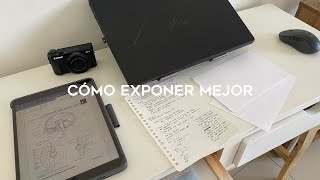 Cómo exponer mejor · estudiar, vencer nervios y lograr una exposición exitosa