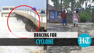 Cyclone Tauktae: Waves damage Kerala pier; NDRF teams in Gujarat; Navy prepares