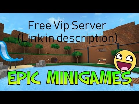 Epic Minigames Vip Server Link Youtube - roblox epic minigames free vip server