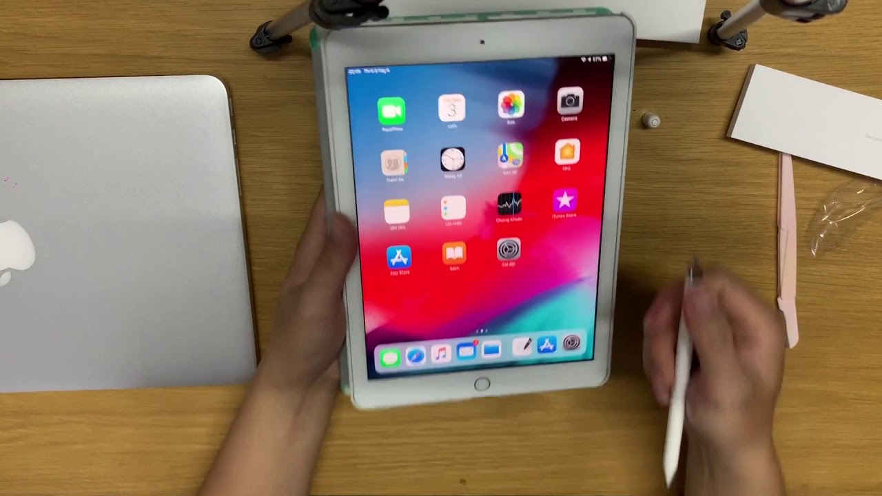 Đập hộp Apple Pencil 1 và kết nối ipad