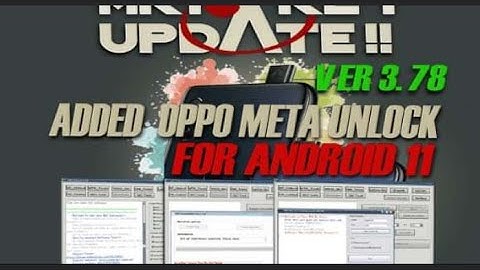 MRT 3.78 Update Added Meta Unlock For Android 11