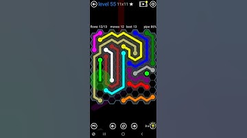 How To Solve Flow Free Hexes Interval Pack Level 55 11x11 Board Walk Through Solution Walkthrough