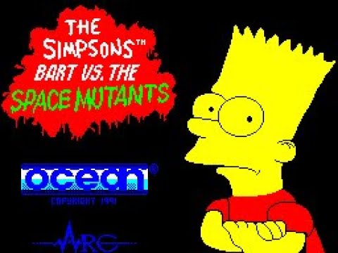 ザ・シンプソンズ The Simpsons: Bart vs. The Space Mutants (ZX Spectrum