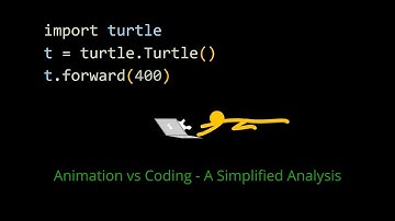 Animation vs Coding - A Simplified Analysis