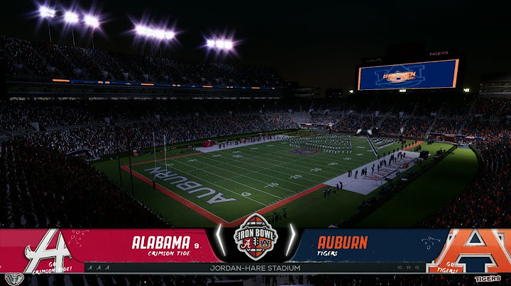 College Football 26 - Alabama Crimson Tide @ Auburn Tigers - Iron Bowl
