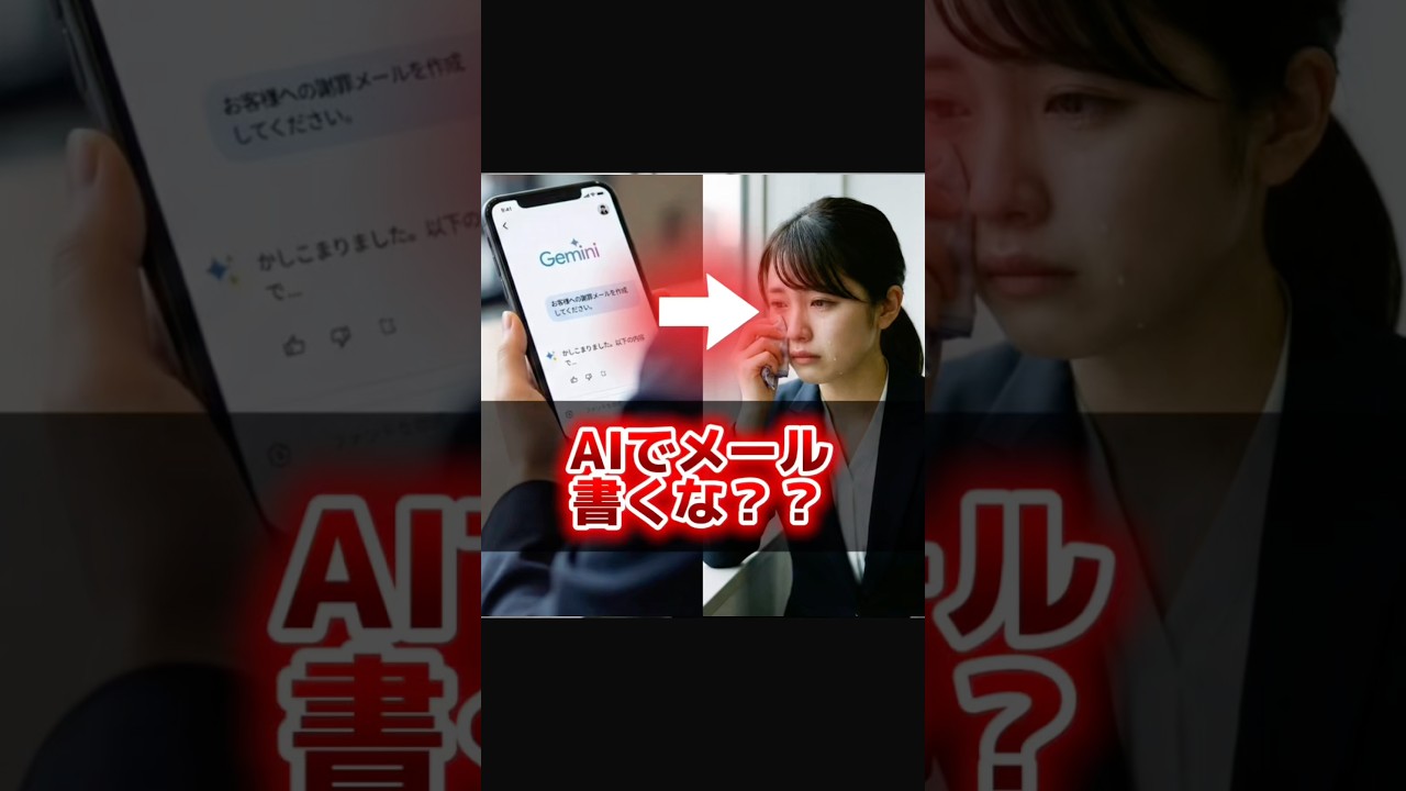 AIでメールを書くな？ 