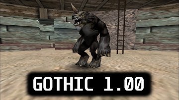 Gothic-1.00b DevBuild (07/12/00) - Monster`s Cut Anims