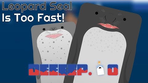 Leopard Seal is TOO FAST! - Deeeep.io Leopard Seal Montage (feat. Bluefish)