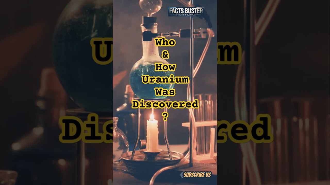 ⁣The Story Of Uranium Discovery #facts #uranium #science #chemistry #ai #metal #history #discovery