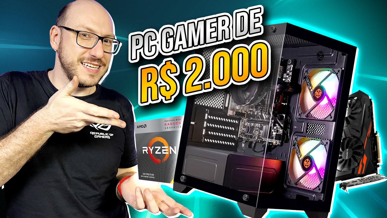 PC Gamer de R$ 2.000: DÁ PRA JOGAR com ISSO?
