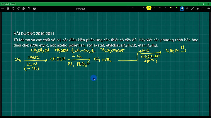 Phương trình chuyển hóa từ etyl axetat sang axit axetic năm 2024