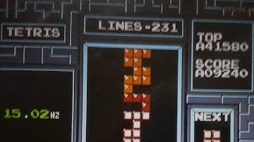 First maxout recorded (2nd ever) - NES Tetris