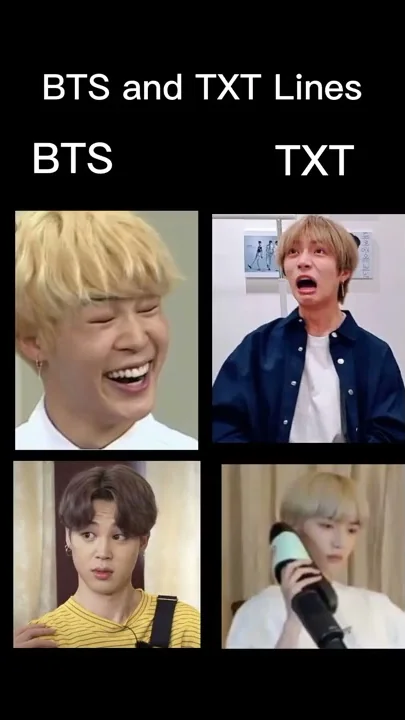 BTS and TXT lines ( bighit music group) wait for last 😂