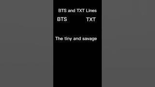 BTS and TXT lines ( bighit music group) wait for last 😂