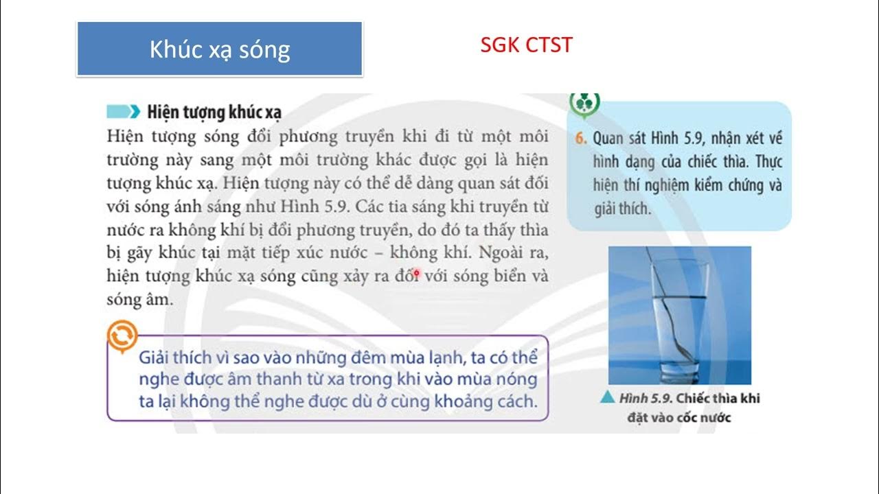 Khúc Xạ Âm Thanh: Tìm Hiểu Chi Tiết và Ứng Dụng Thực Tế